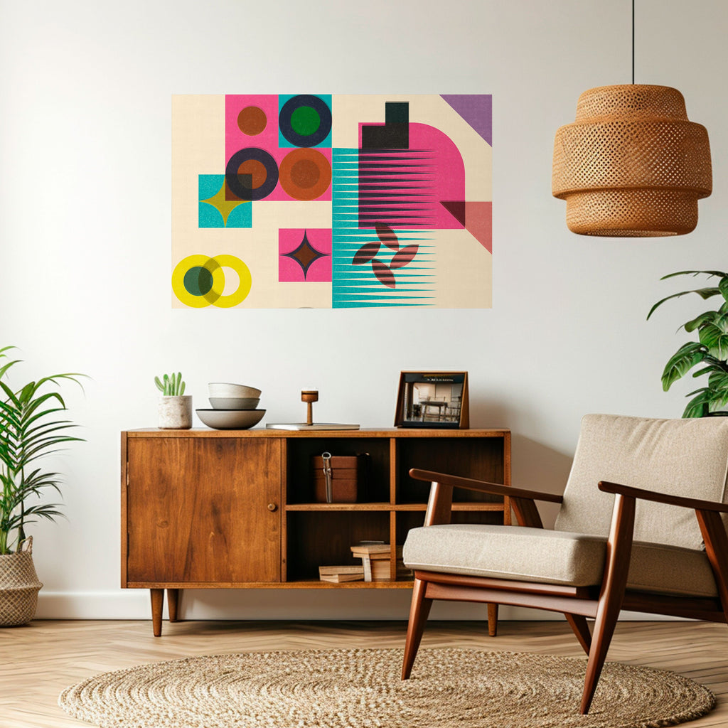 FORM VARIETY Selbstklebendes Horizontal-Poster