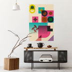 FORM VARIETY Selbstklebendes Poster - Hochformat