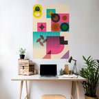 FORM VARIETY Selbstklebendes Poster - Hochformat