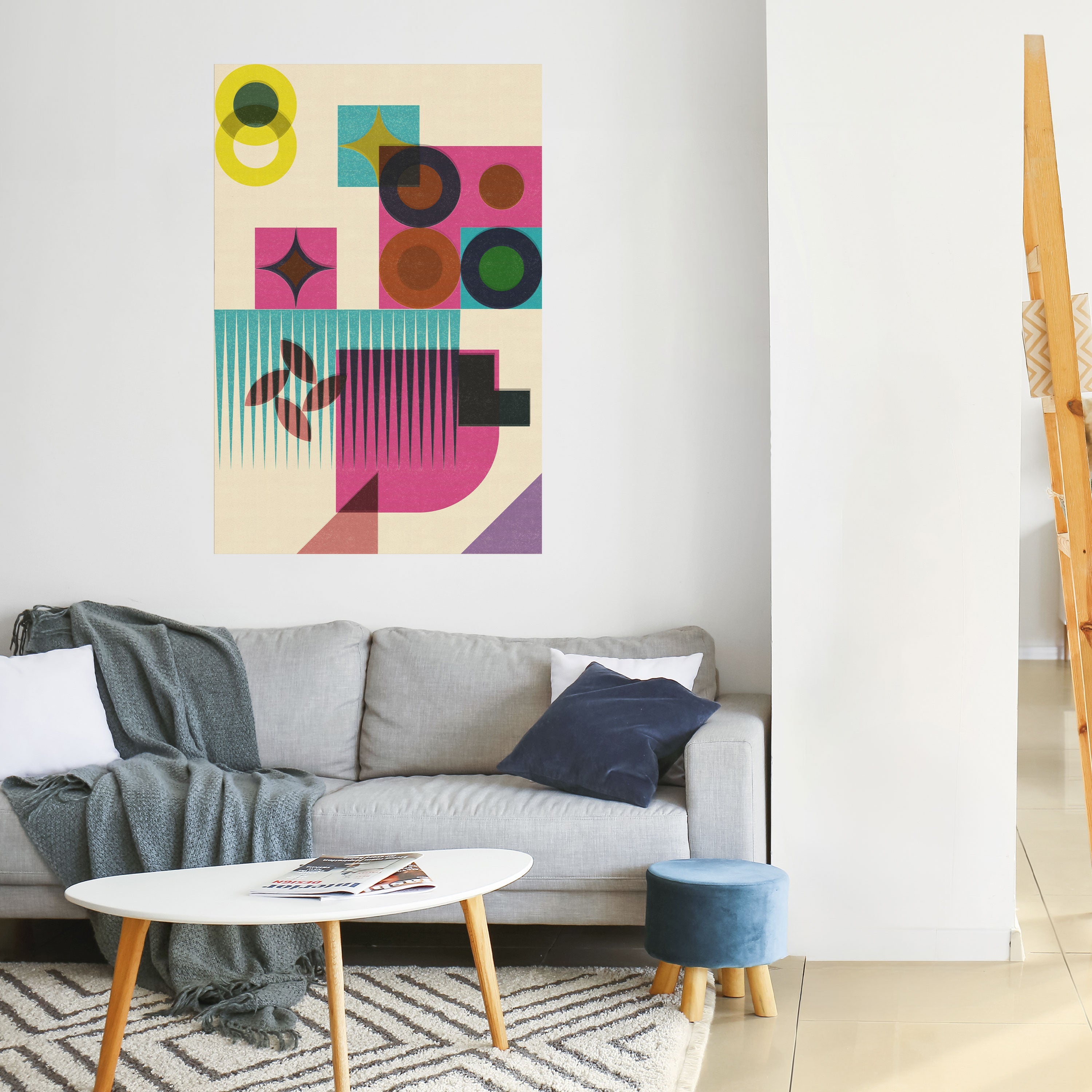FORM VARIETY Vertikales Poster zum Abziehen und Aufkleben