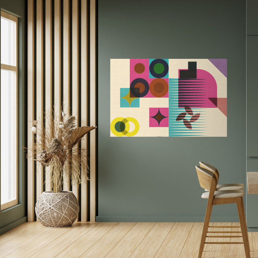 FORM VARIETY Selbstklebendes Horizontal-Poster