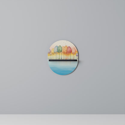 COLORFUL OASIS Dekoratives Wandregal