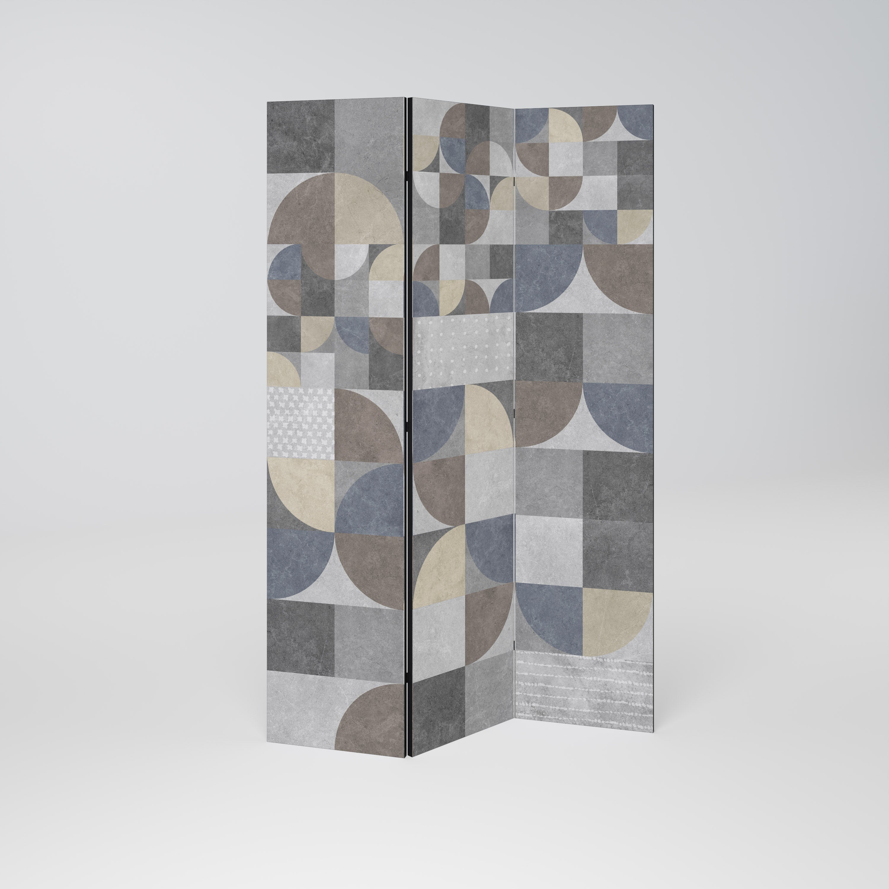 A PIECE OF SHAPE Dekorativer 3-teiliger Raumteiler