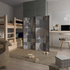 A PIECE OF SHAPE Dekorativer Paravent - 4-teilig