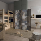 A PIECE OF SHAPE Dekorativer Paravent - 5-teilig