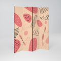 APRICOT FRENZY 4-teiliger Paravent
