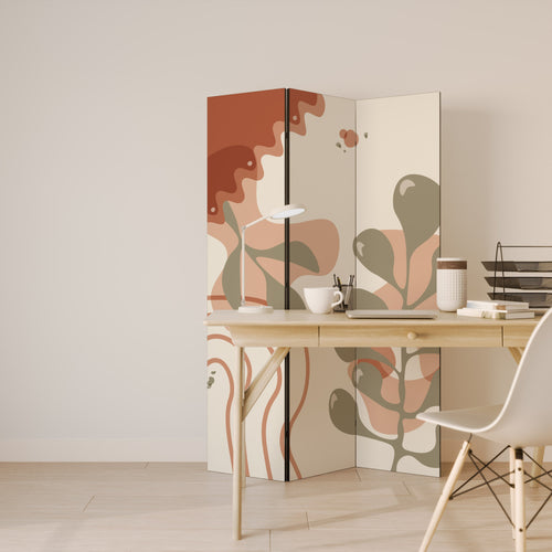 ARTISTRY AURA Dekorativer Paravent - 3-teilig