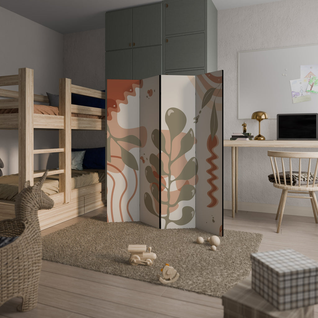 ARTISTRY AURA Dekorativer 4-teiliger Raumteiler