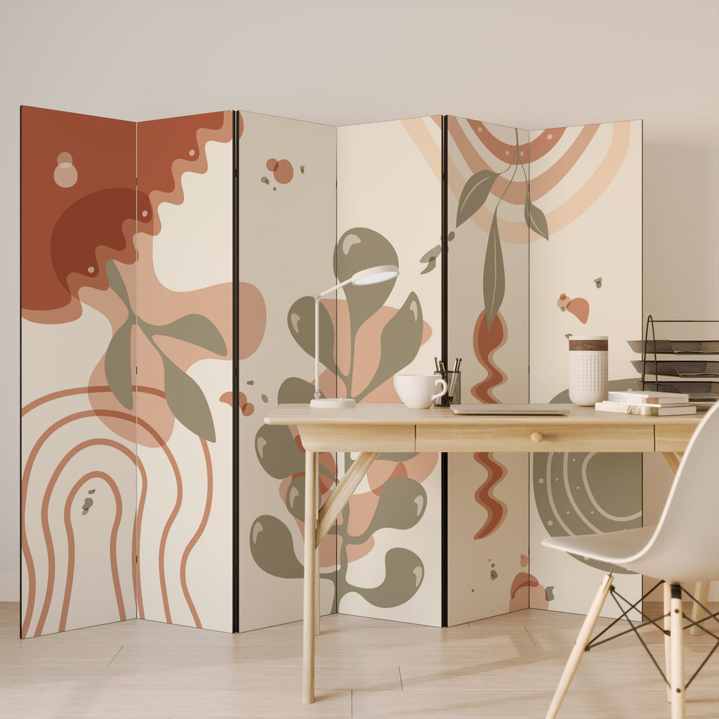 ARTISTRY AURA Dekorativer 6-teiliger Raumteiler