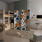 ABSTRACT SYMPHONY FLARE Dekorativer Paravent - 4-teilig