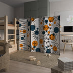 ABSTRACT SYMPHONY FLARE Dekorativer Paravent - 6-teilig