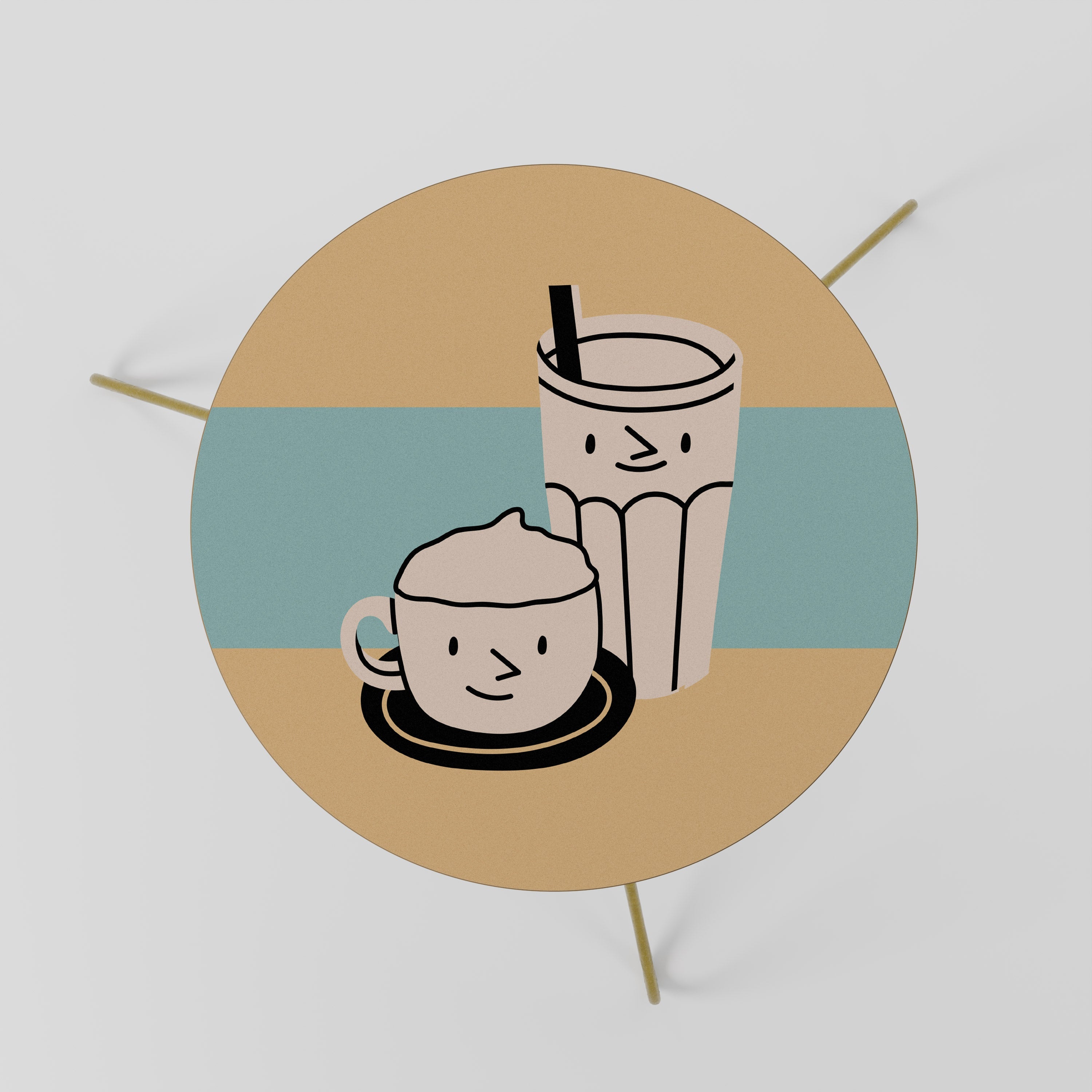 Kaffeegenuss Couchtisch 60