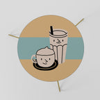 COFFEE PLEASURES Couchtisch Ø 60 cm