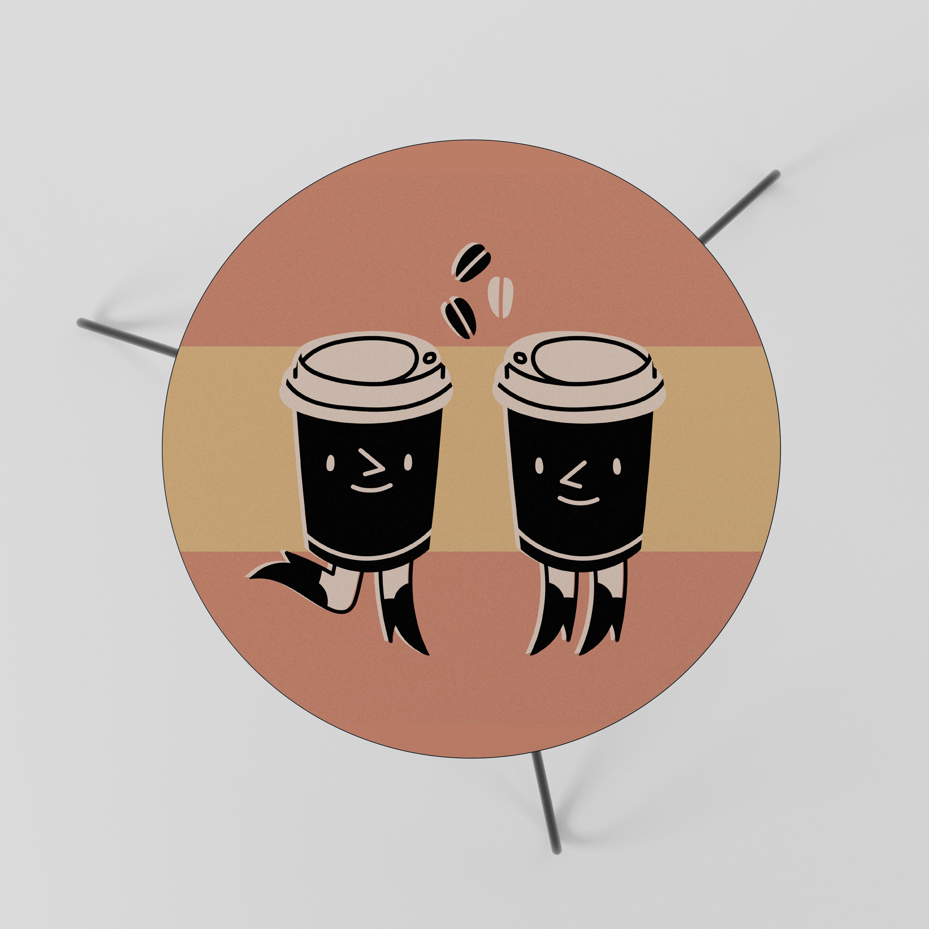 JOYFUL COFFEE Couchtisch 60