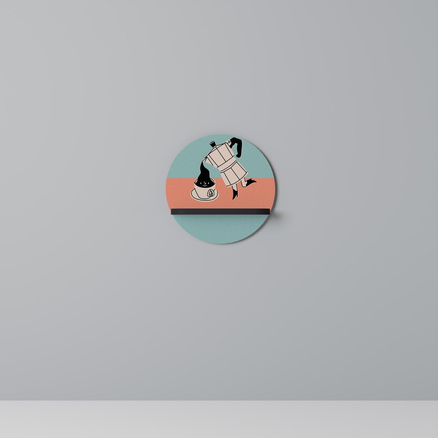 POWER ESPRESSO Art Shelf