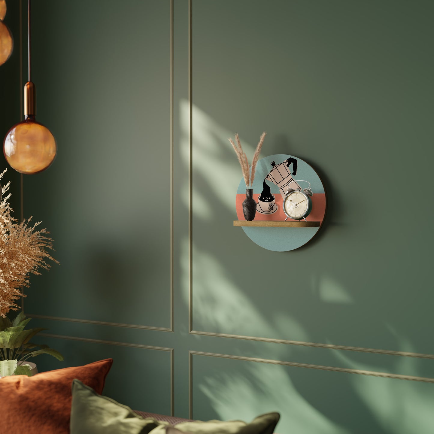 POWER ESPRESSO Art Shelf