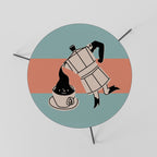 POWER ESPRESSO Couchtisch Ø 60 cm