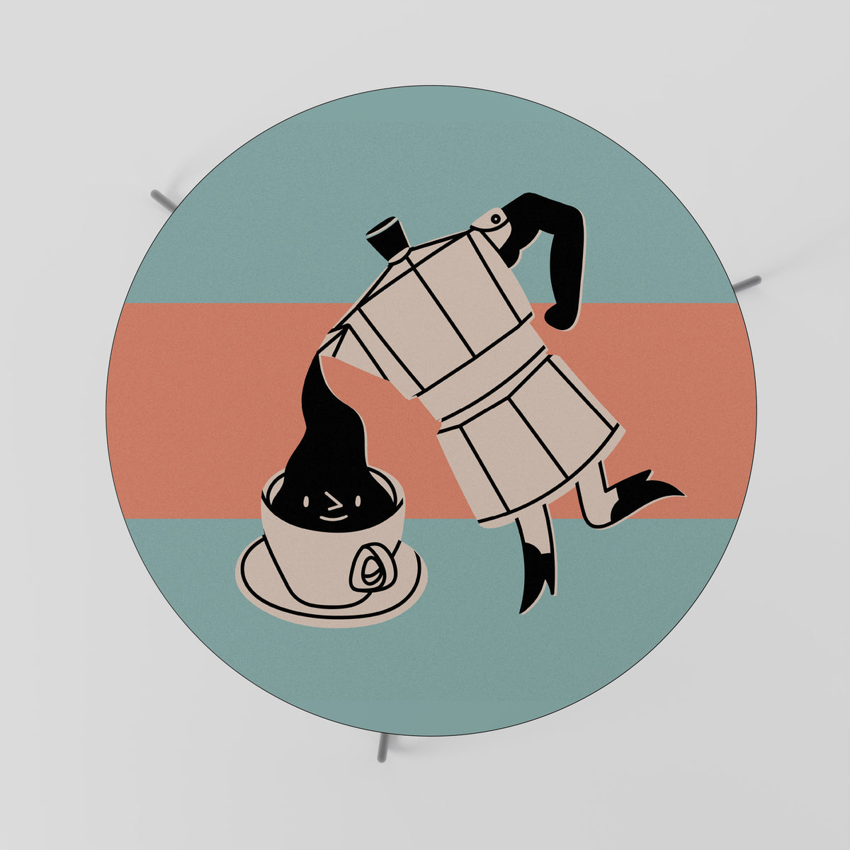 POWER ESPRESSO Couchtisch