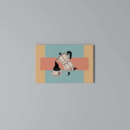 POWER ESPRESSO Horizontal Canvas Print