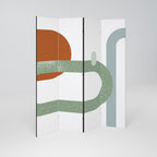 INFINITY'S EMBRACE Dekorativer Paravent - 4-teilig