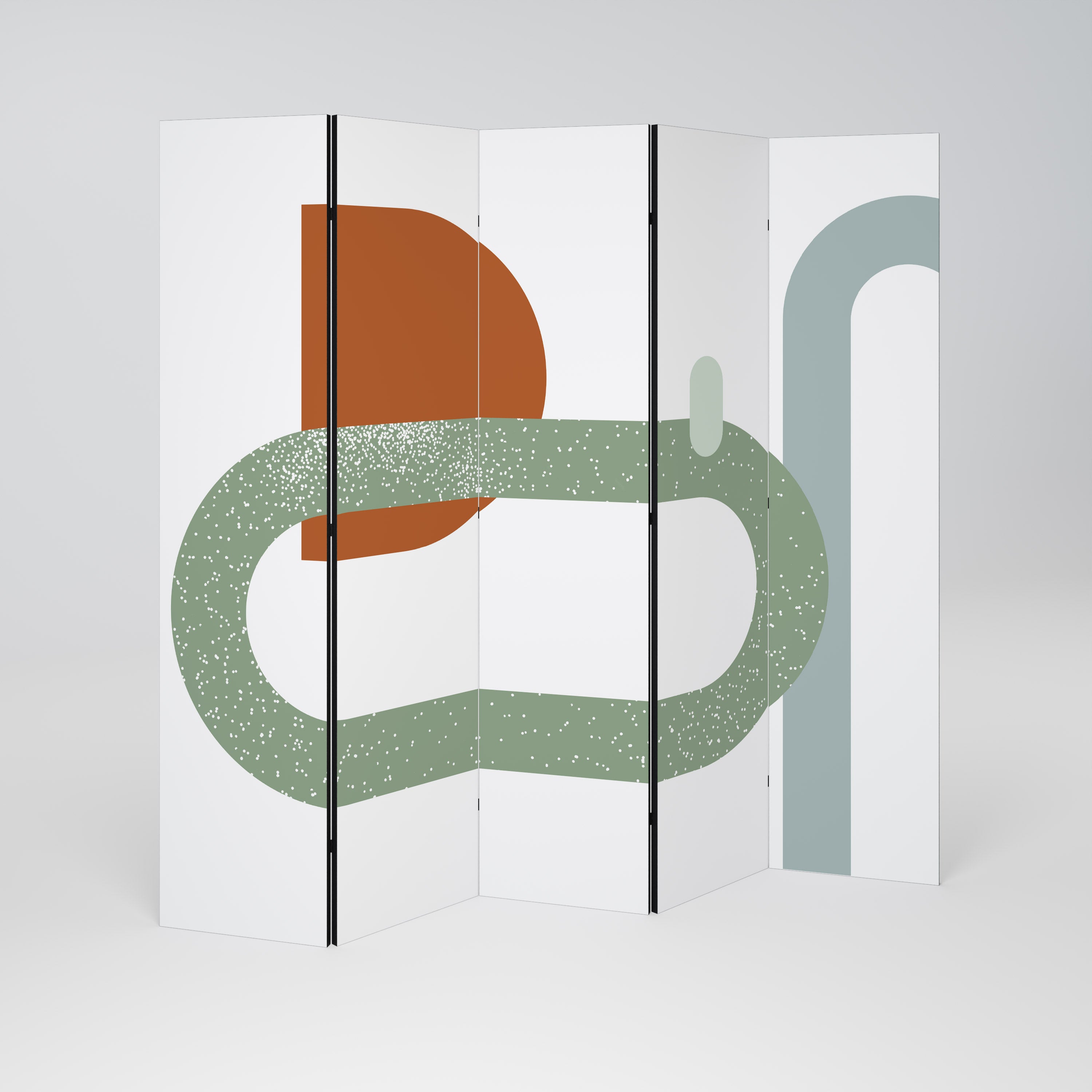 INFINITY'S EMBRACE Dekorativer 5-teiliger Raumteiler