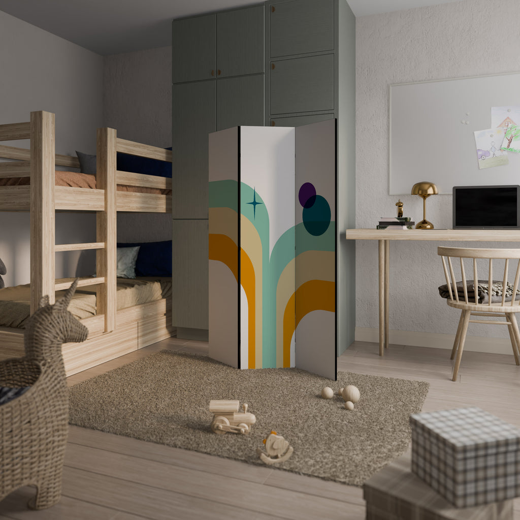 COLOR SOLSTICE 3-Panel Room Divider