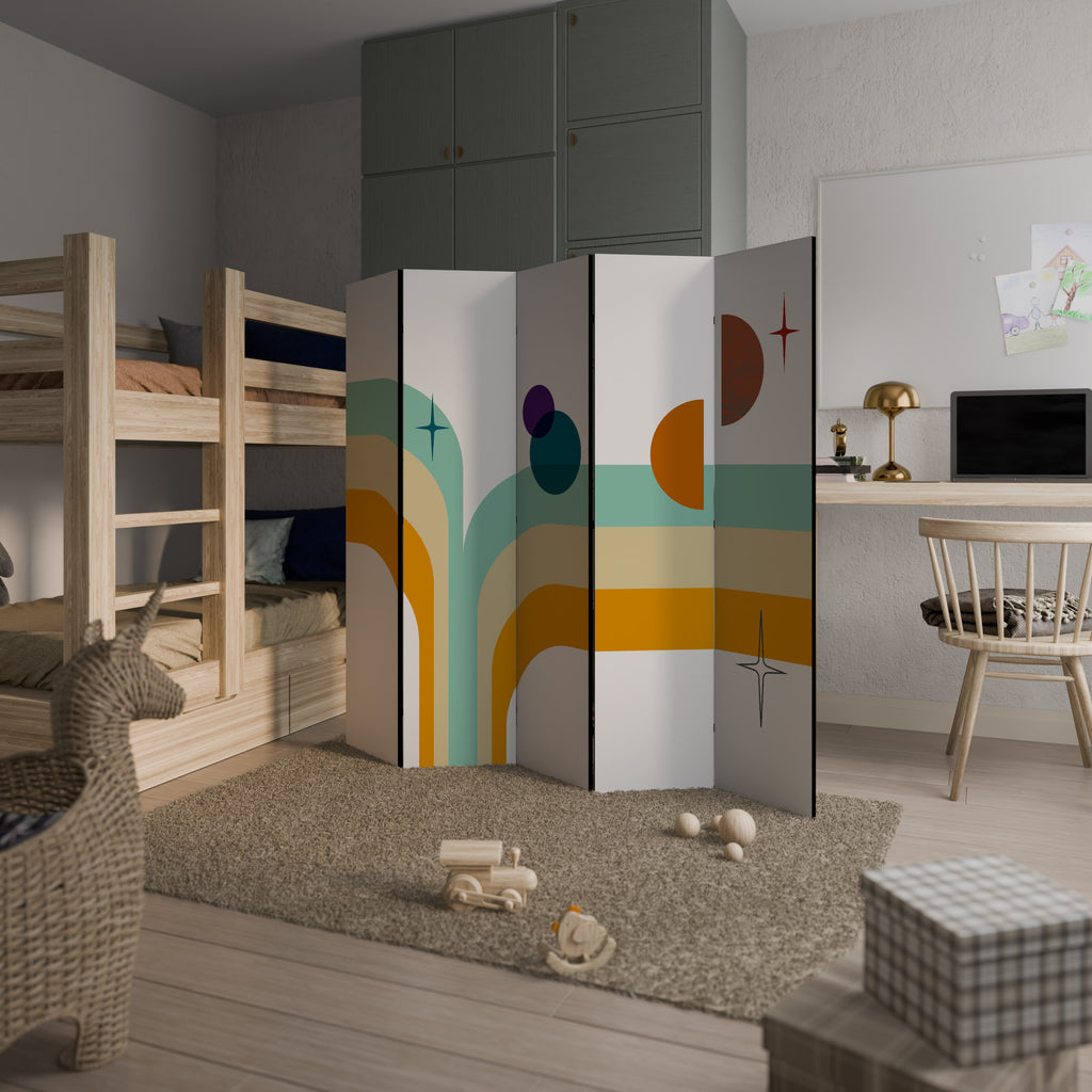 COLOR SOLSTICE 5-teiliger Paravent