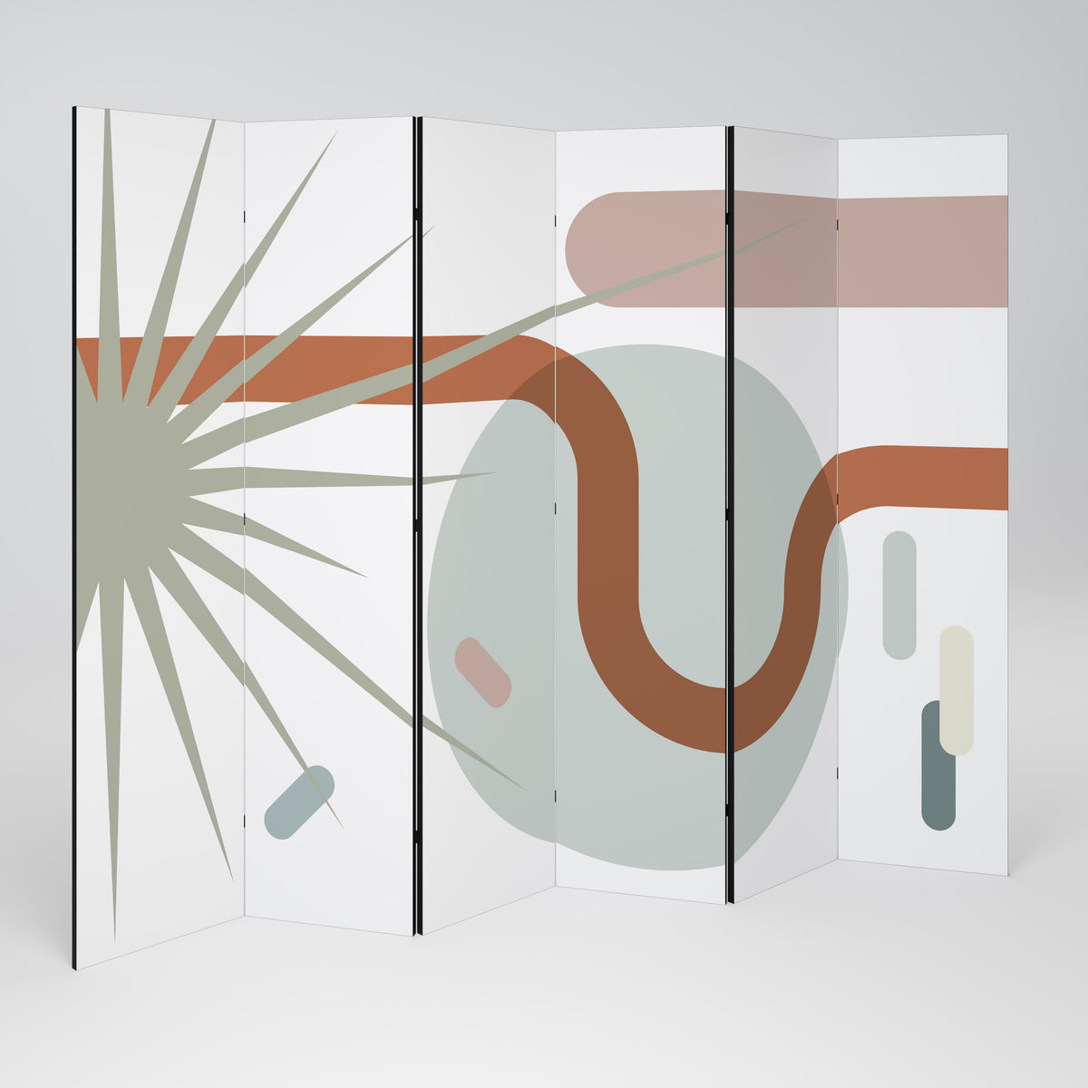 SHAPESHIFT FUSION 6-teiliger Paravent