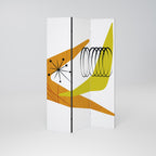 MAGNETIC HIT Decorative 3-Panel Room Divider