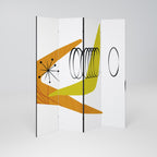 MAGNETIC HIT Dekorativer Paravent - 4-teilig