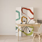 INTO THE RIM Dekorativer Paravent - 3-teilig