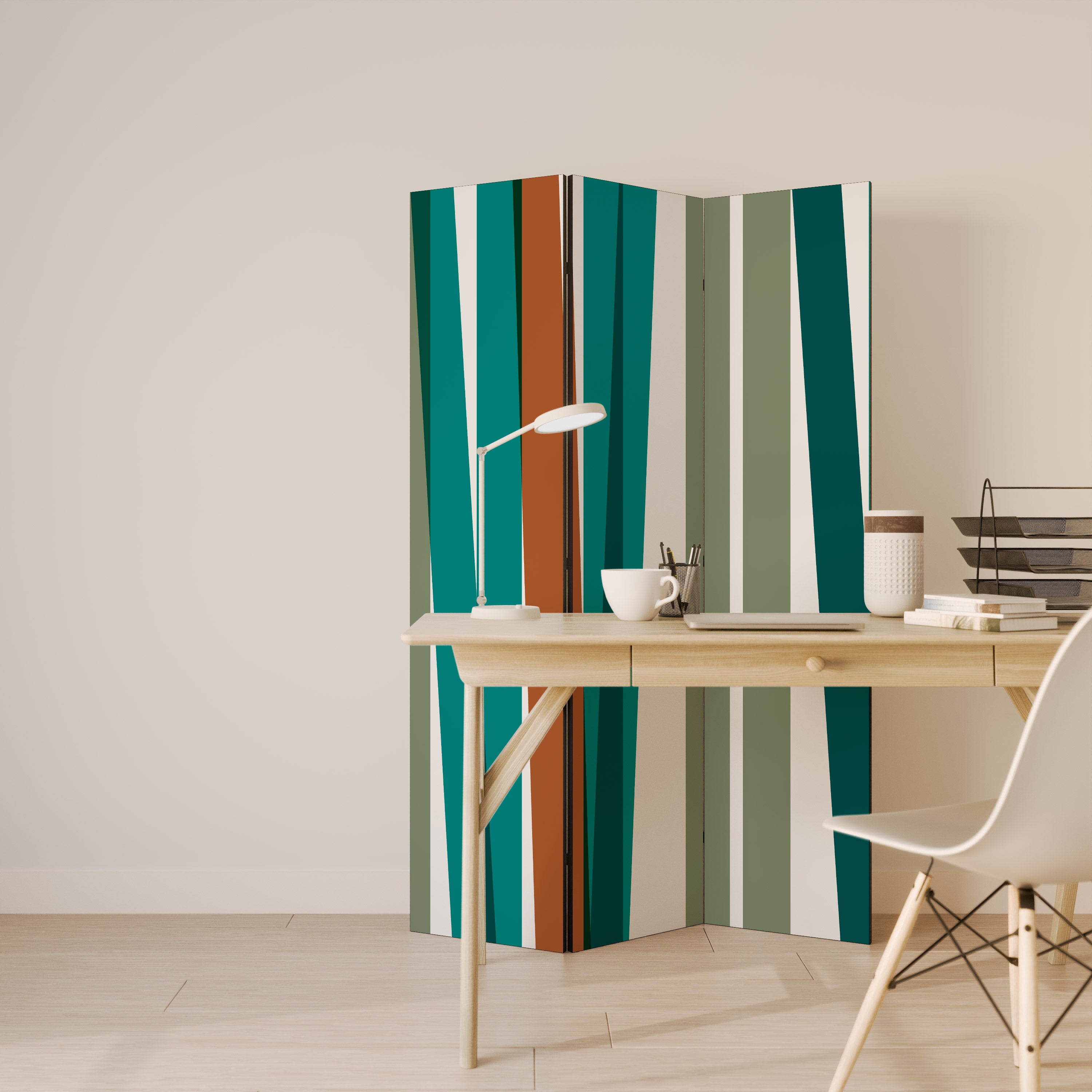 MEDLEY DROP 3-Panel Room Divider