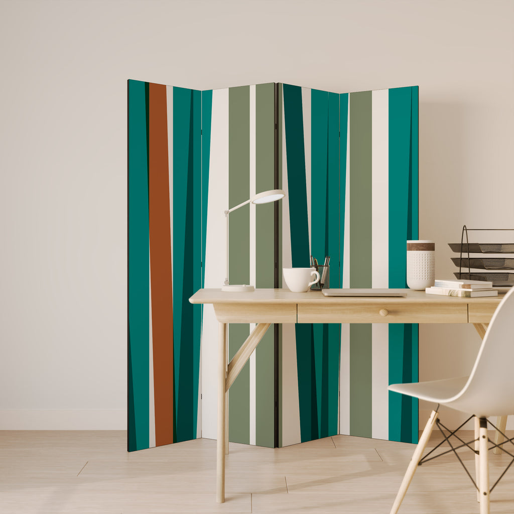 MEDLEY DROP 4-Panel Room Divider