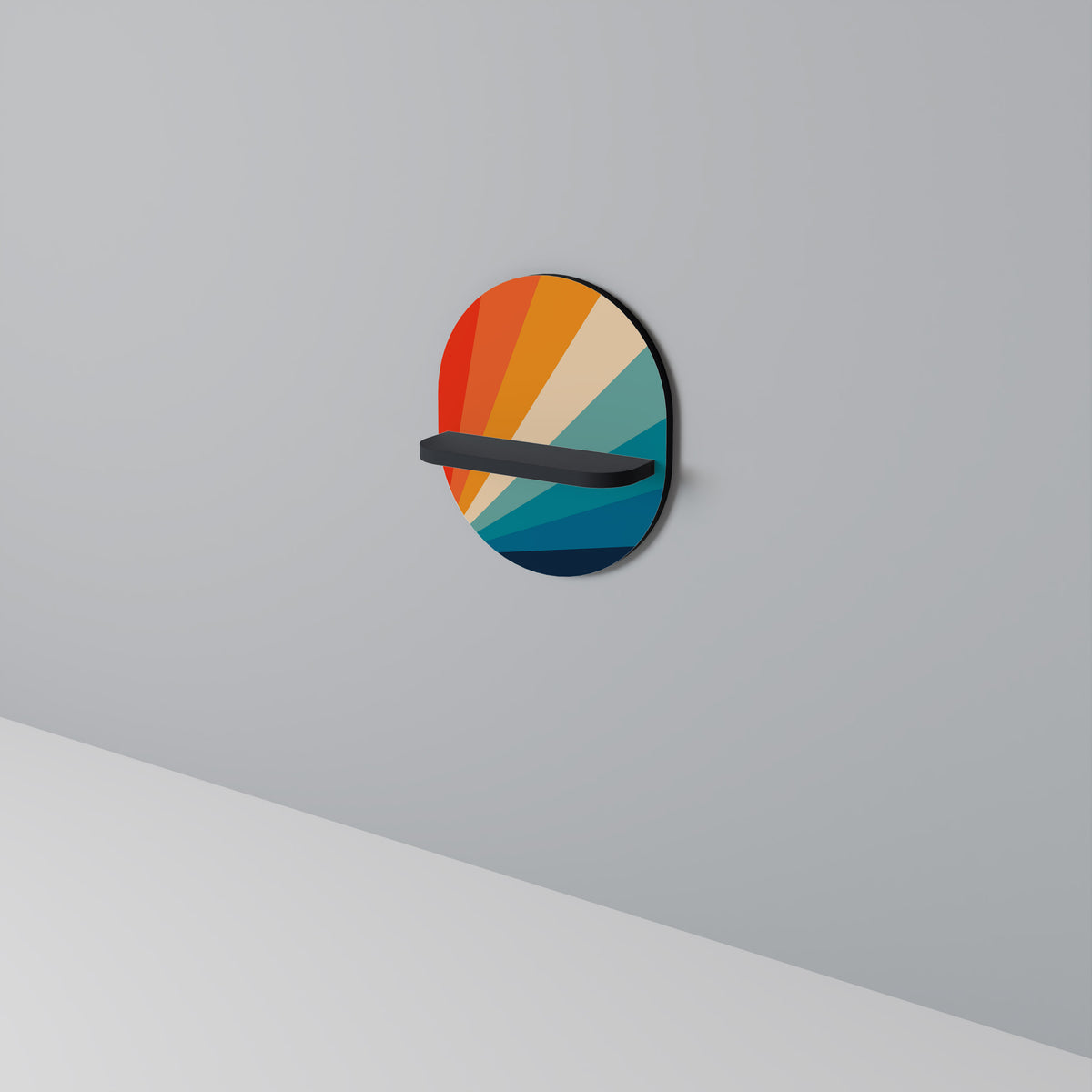 PRISM CONCUSSION Dekoratives Wandregal