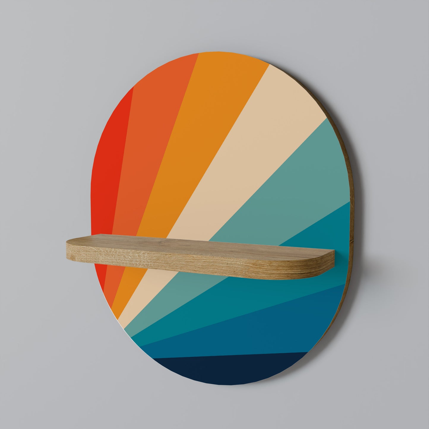PRISM CONCUSSION Dekoratives Wandregal