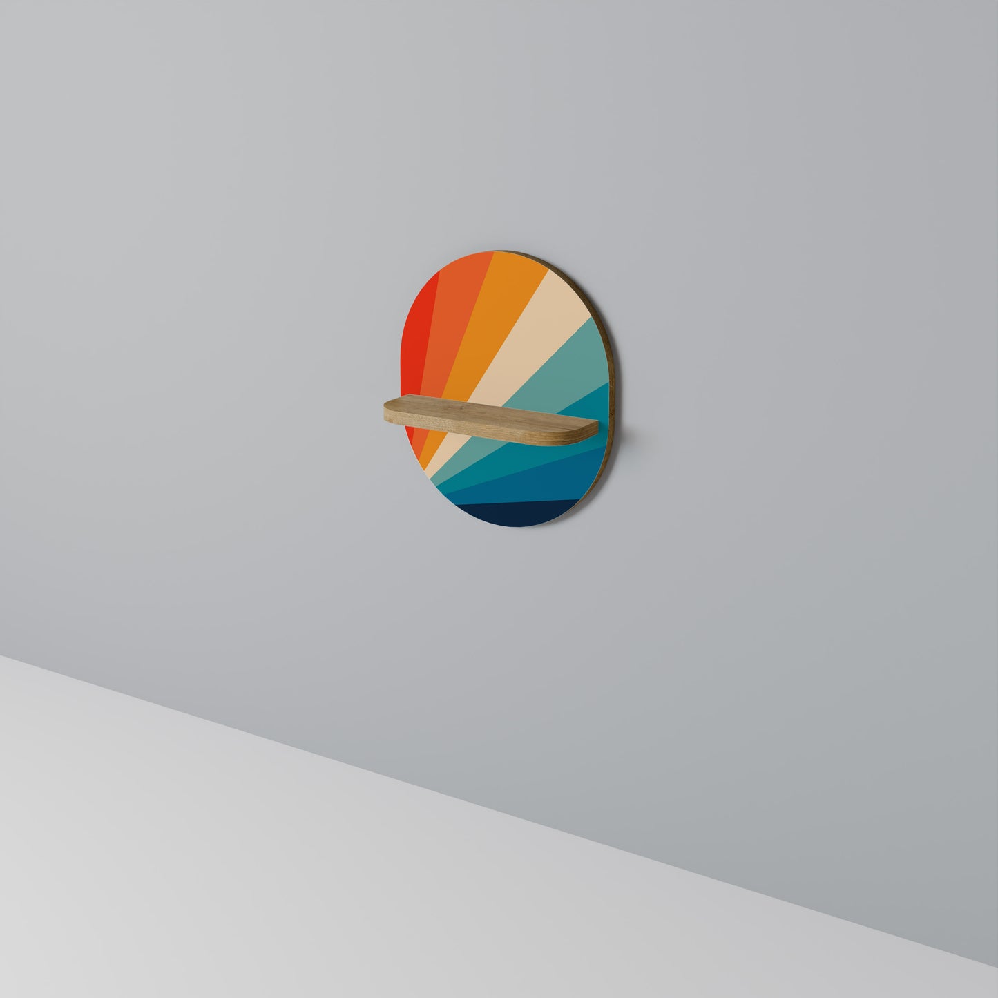 PRISM CONCUSSION Dekoratives Wandregal