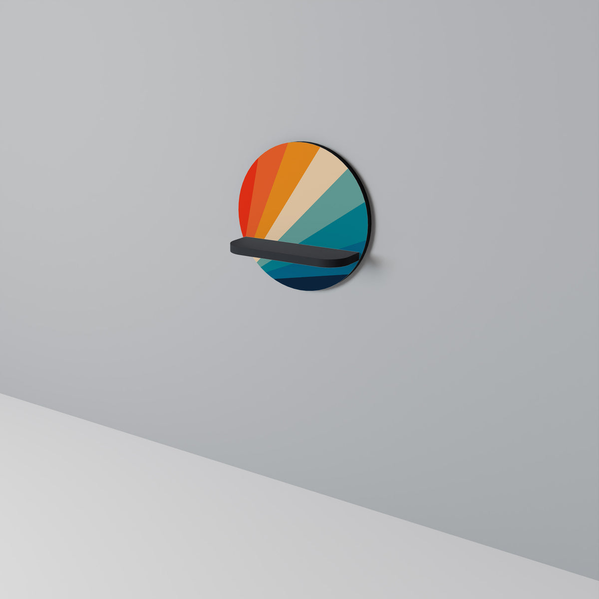 PRISM CONCUSSION Dekoratives Wandregal