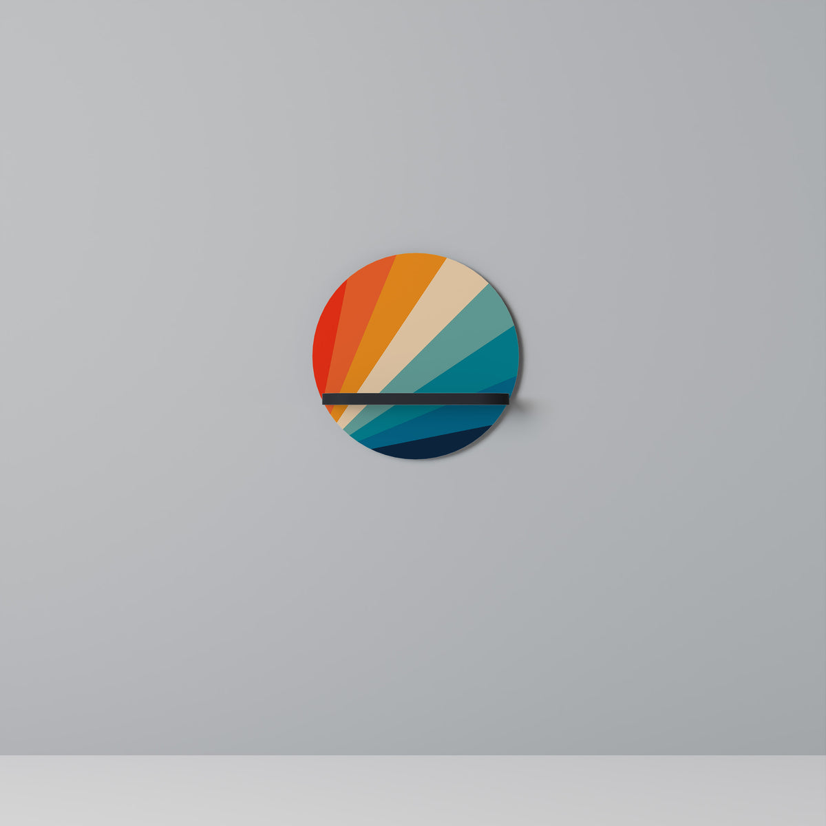 PRISM CONCUSSION Dekoratives Wandregal