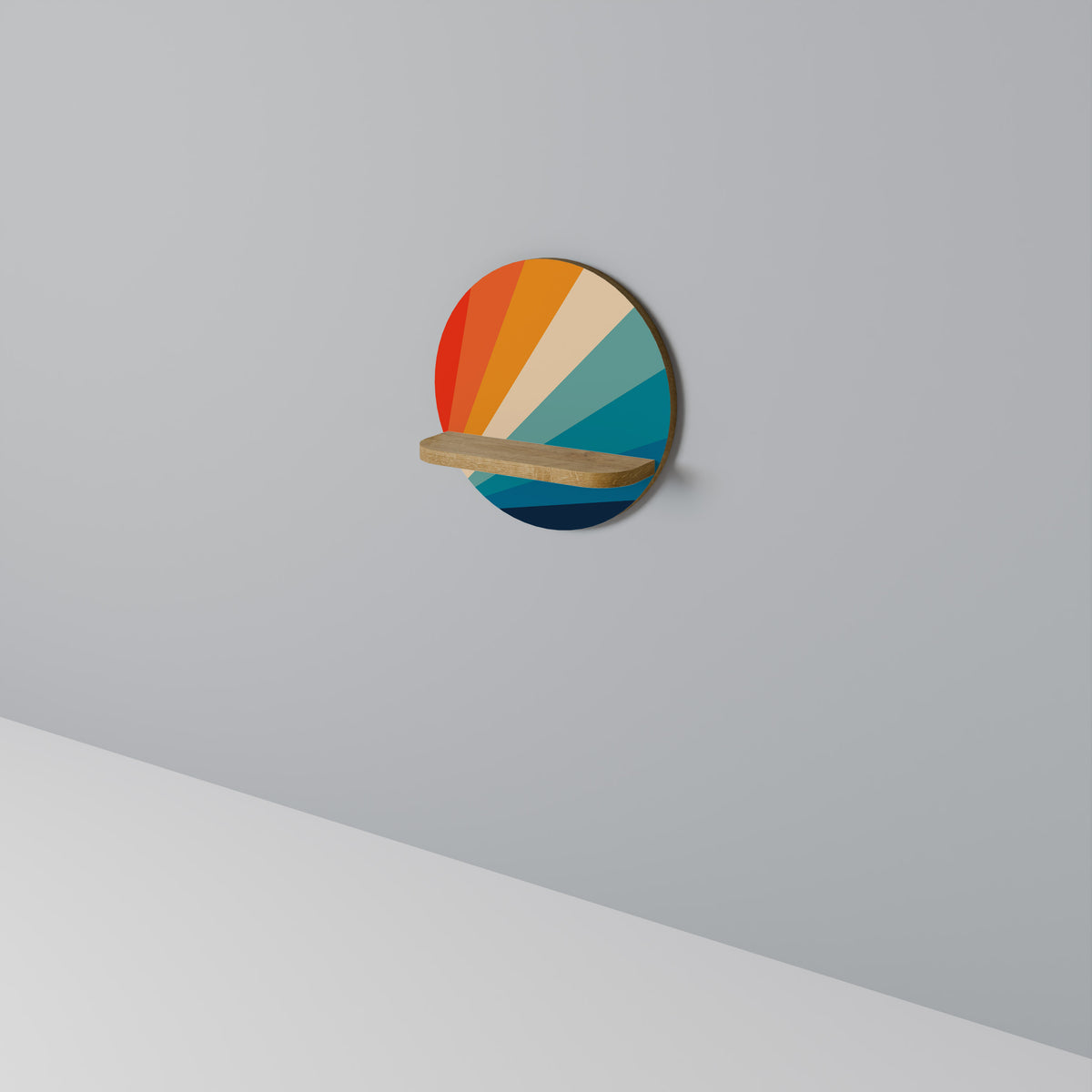 PRISM CONCUSSION Dekoratives Wandregal