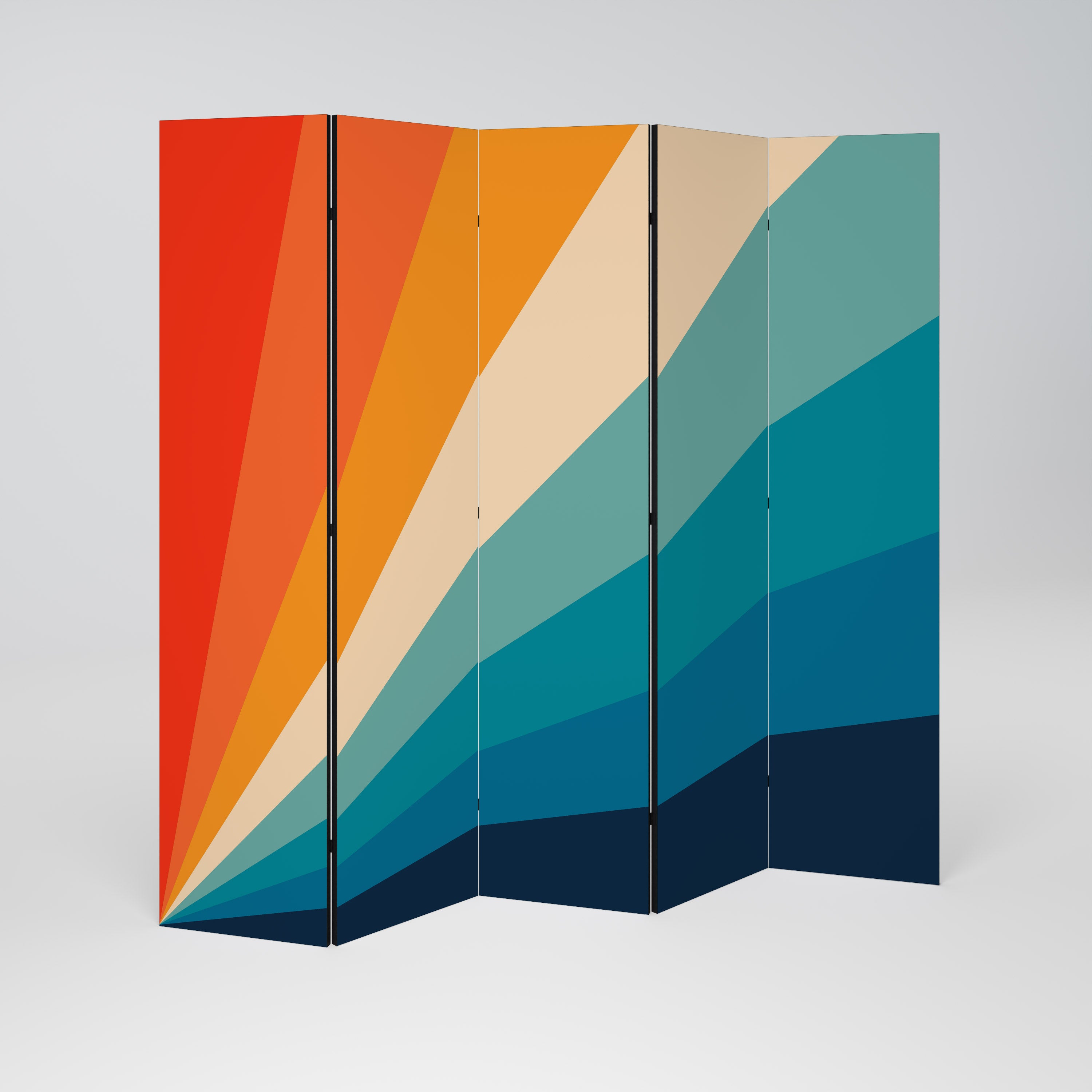 PRISM CONCUSSION 5-Panel Room Divider