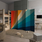 PRISM CONCUSSION Dekorativer Paravent - 6-teilig