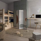 QUIET SNAPSHOT Decorative 3-Panel Room Divider