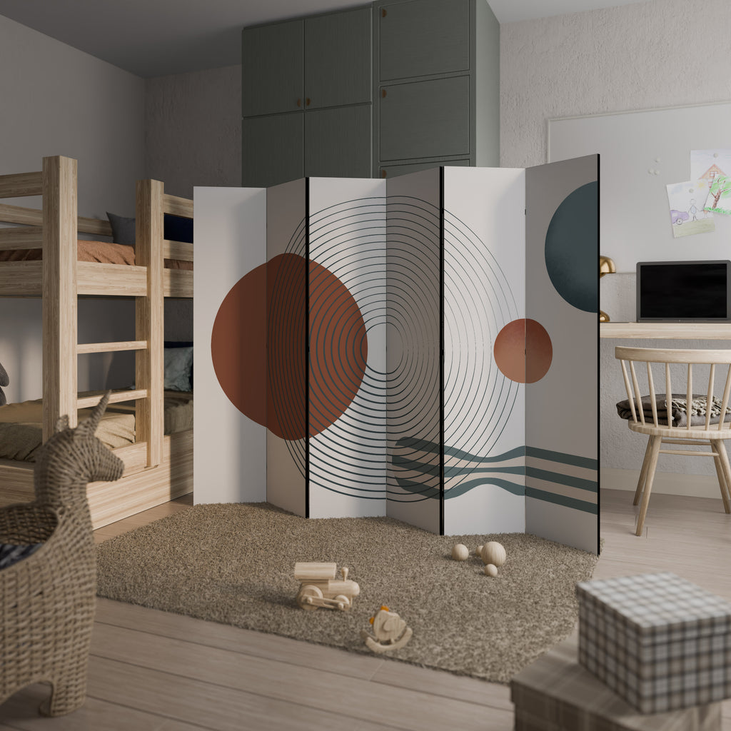 QUIET SNAPSHOT 6-teiliger Paravent