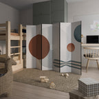 QUIET SNAPSHOT Dekorativer Paravent - 6-teilig