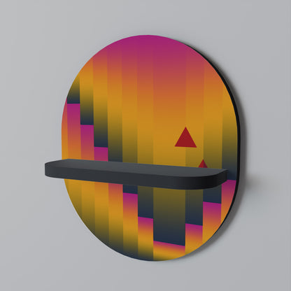 GOLDEN FADE Dekoratives Wandregal