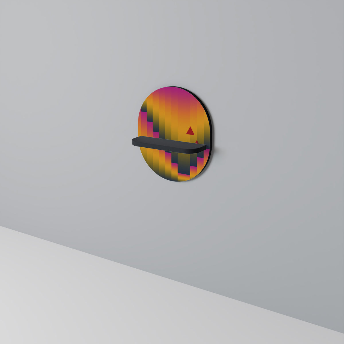 GOLDEN FADE Dekoratives Wandregal