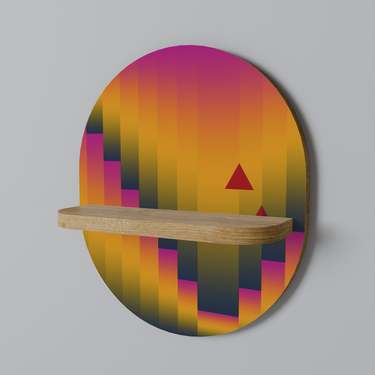 GOLDEN FADE Dekoratives Wandregal