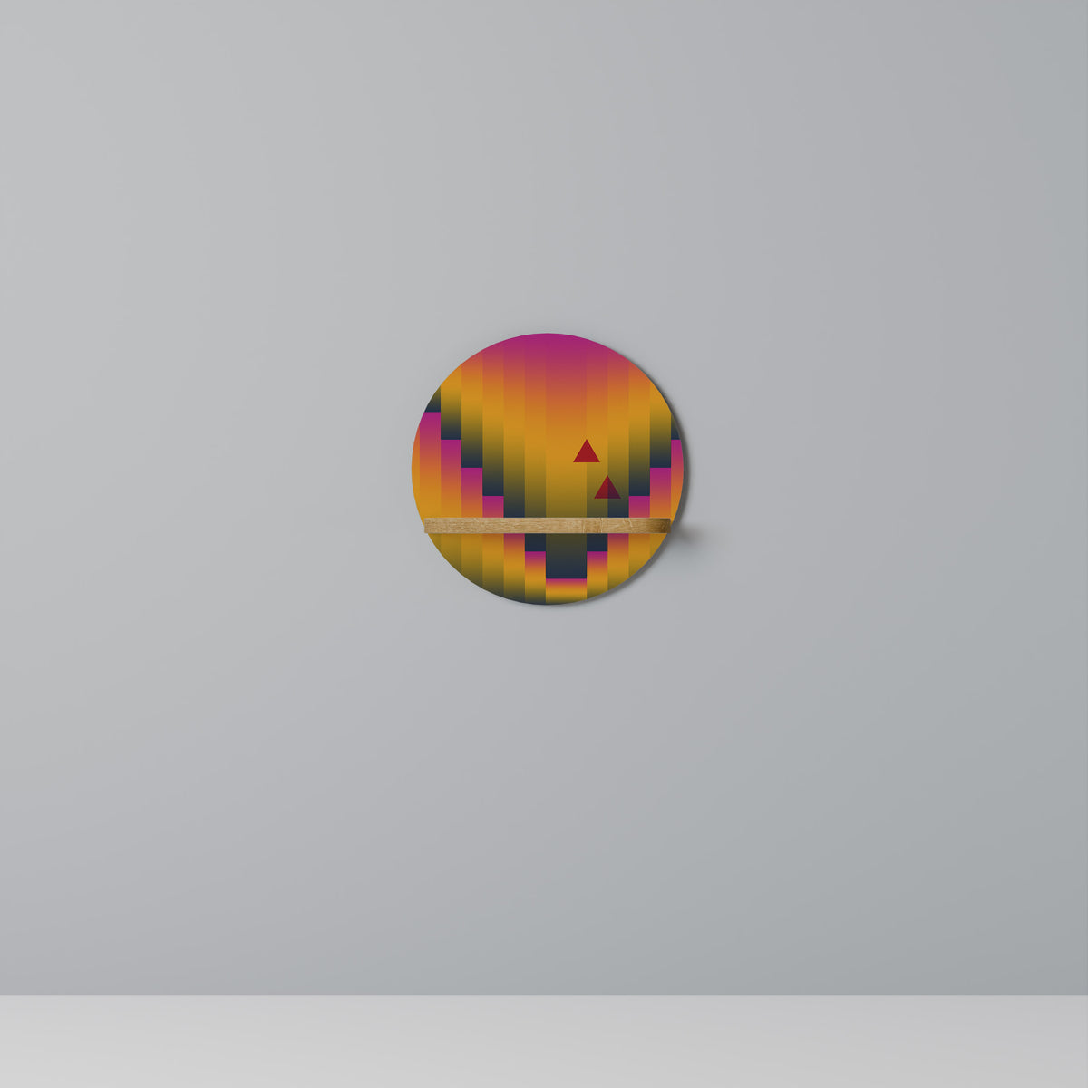 GOLDEN FADE Dekoratives Wandregal