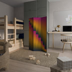 GOLDEN FADE Dekorativer Paravent - 3-teilig