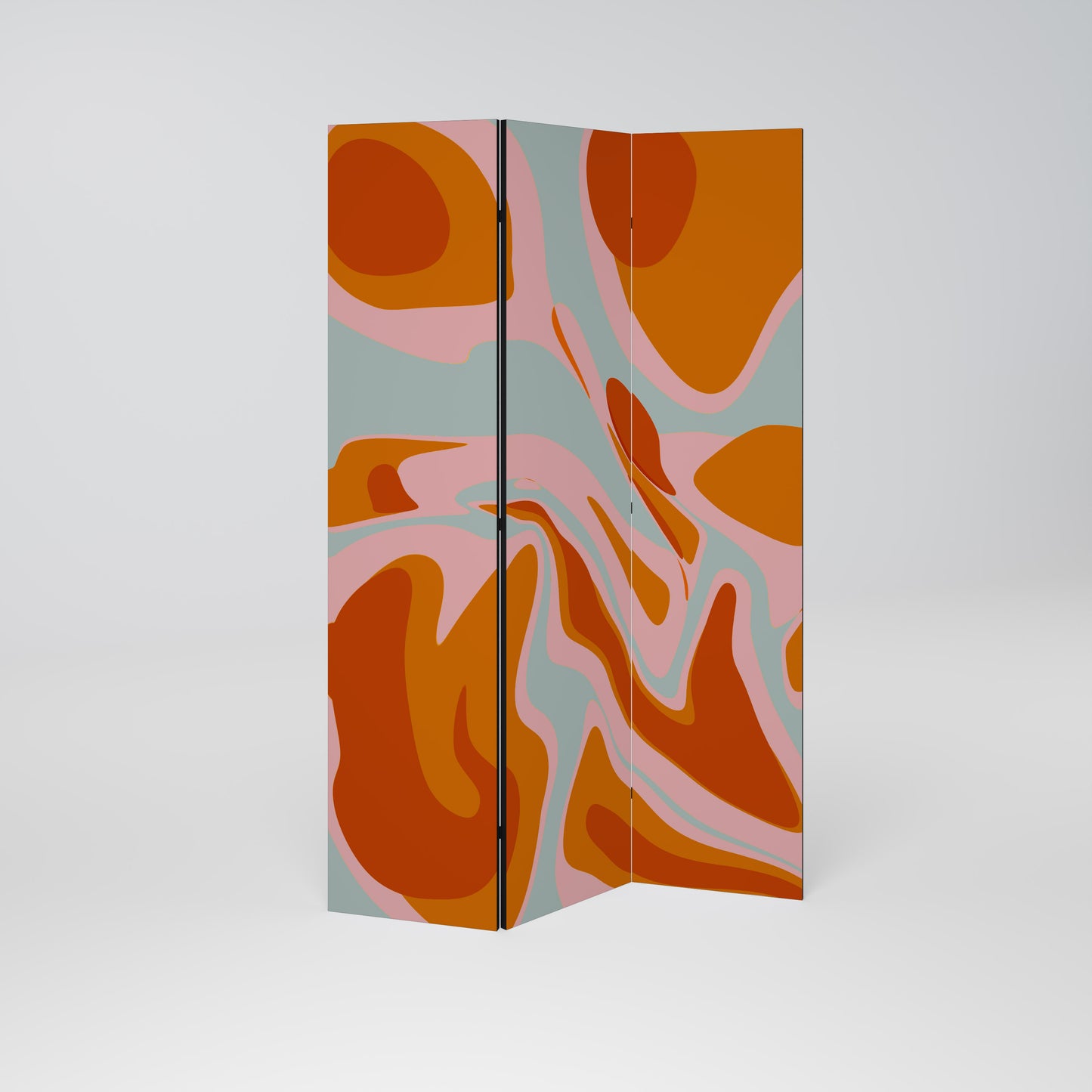 FLOATING BURN 3-teiliger Paravent